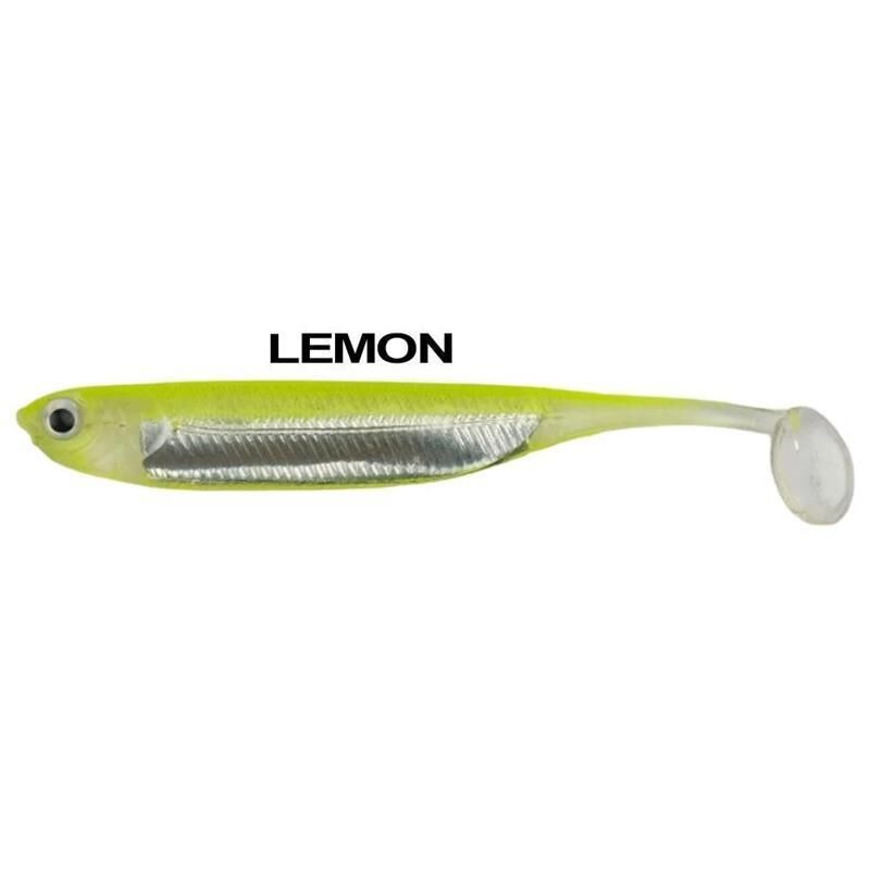 Ryuji Real Fish 8cm Silikon Yem [5 Adet] LEMON