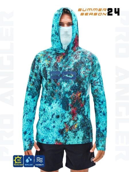 Fujin Pro Angler S24 Buff & Hoodie Reef XL