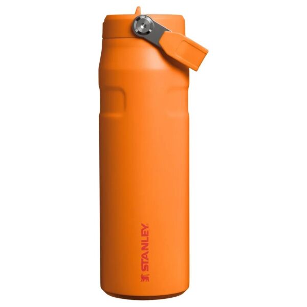 Stanley The IceFlow Flip Straw Lid 2.0 Pipetli Termos 0,70 Lt Goldenrod Coral
