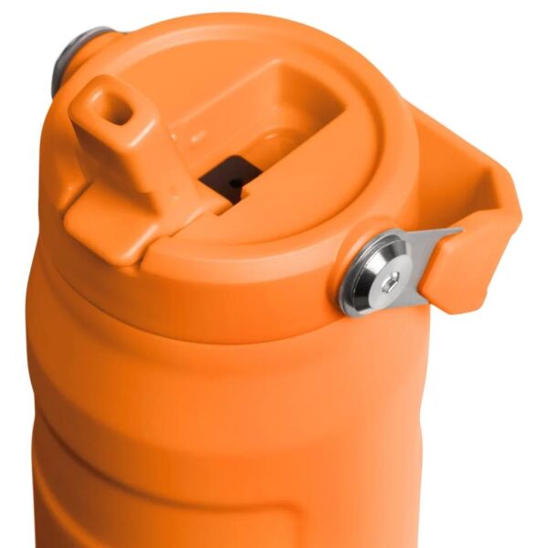 Stanley The IceFlow Flip Straw Lid 2.0 Pipetli Termos 0,70 Lt Goldenrod Coral