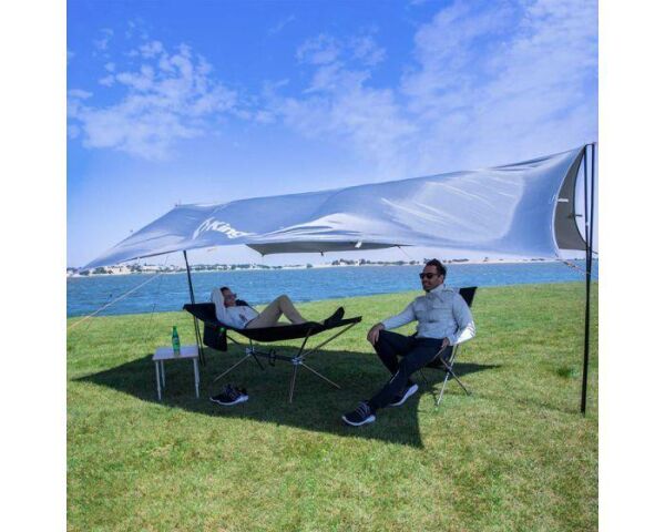 KingCamp Rimini Waterproof Sunshade Tarp (L) Güneşlik GRİ