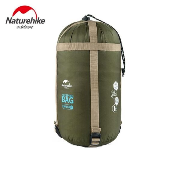Naturehike LW180 Mini UltraLight Zarf Tarzı Uyku Tulumu HAKİ - Right