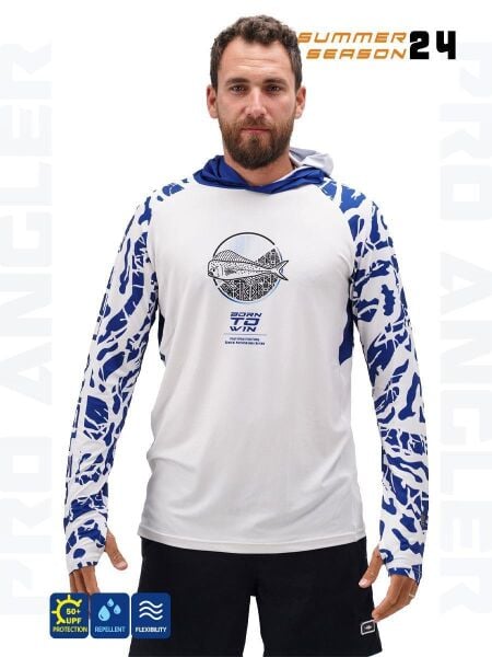 Fujin Pro Angler S24 Hooded Lambuka Navy XL