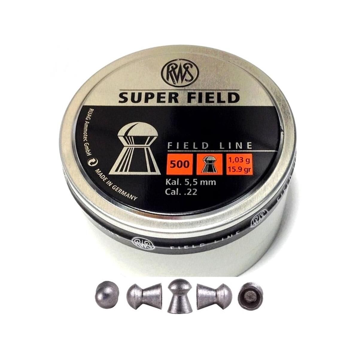 RWS Süper Field 5.51 Havalı Saçma