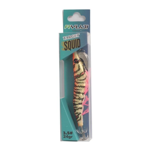 Ryuji Target Squid 3.5# 11cm 24gr Kalamar Zokası Brown Tiger