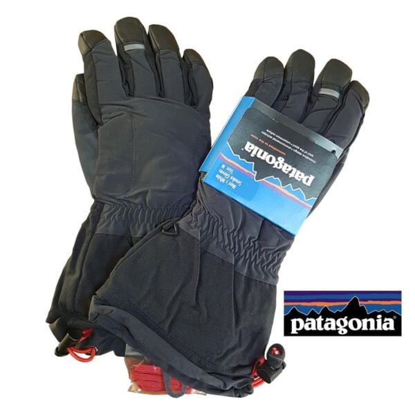 Patagonia Bay White Smoke Eldiven SİYAH - M