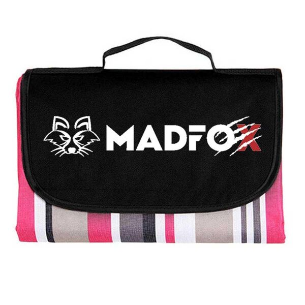 Madfox Skyloft Su Gecirmez Piknik Kamp Örtüsü Red Stripe