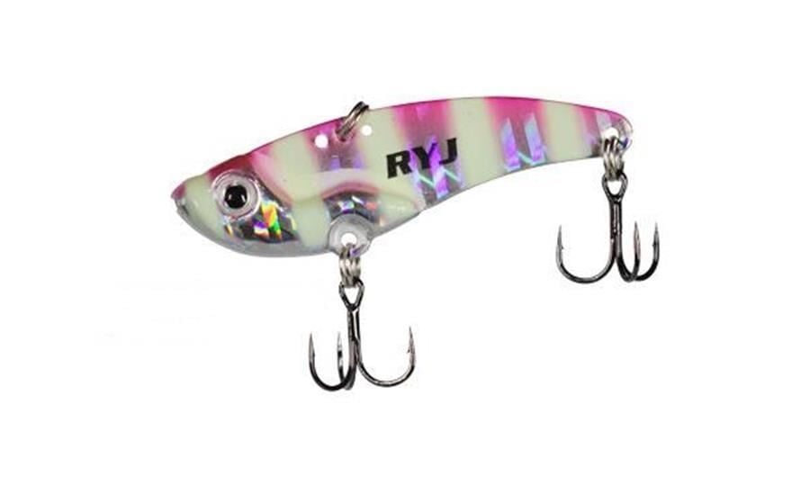 Ryuji Mirror Vib 15 gr 5.5 cm Jig Yem PİNK ZEBRA GLOW