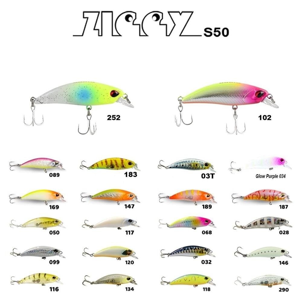 Fujin Ziggy 50mm 3,6gr Sinking Suni Yem