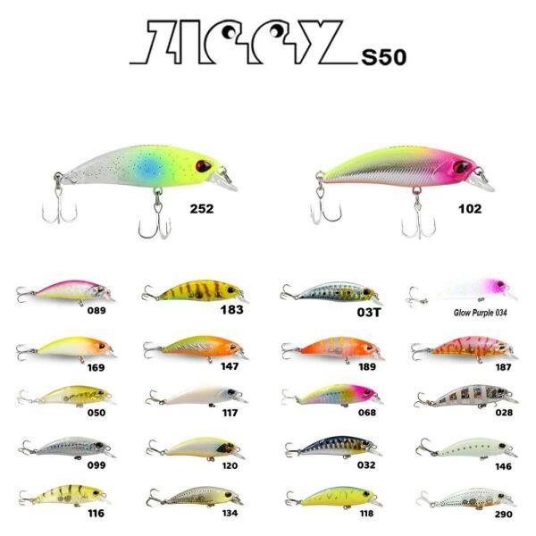 Fujin Ziggy 50mm 3,6gr Sinking Suni Yem