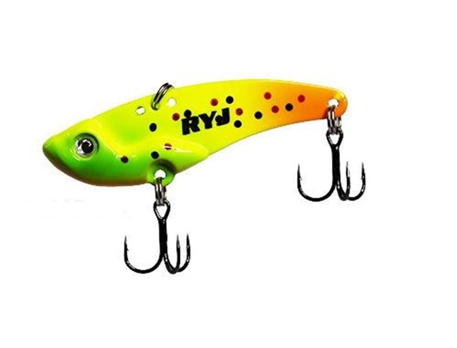Ryuji Mirror Vib 15 gr 5.5 cm Jig Yem LIME UV