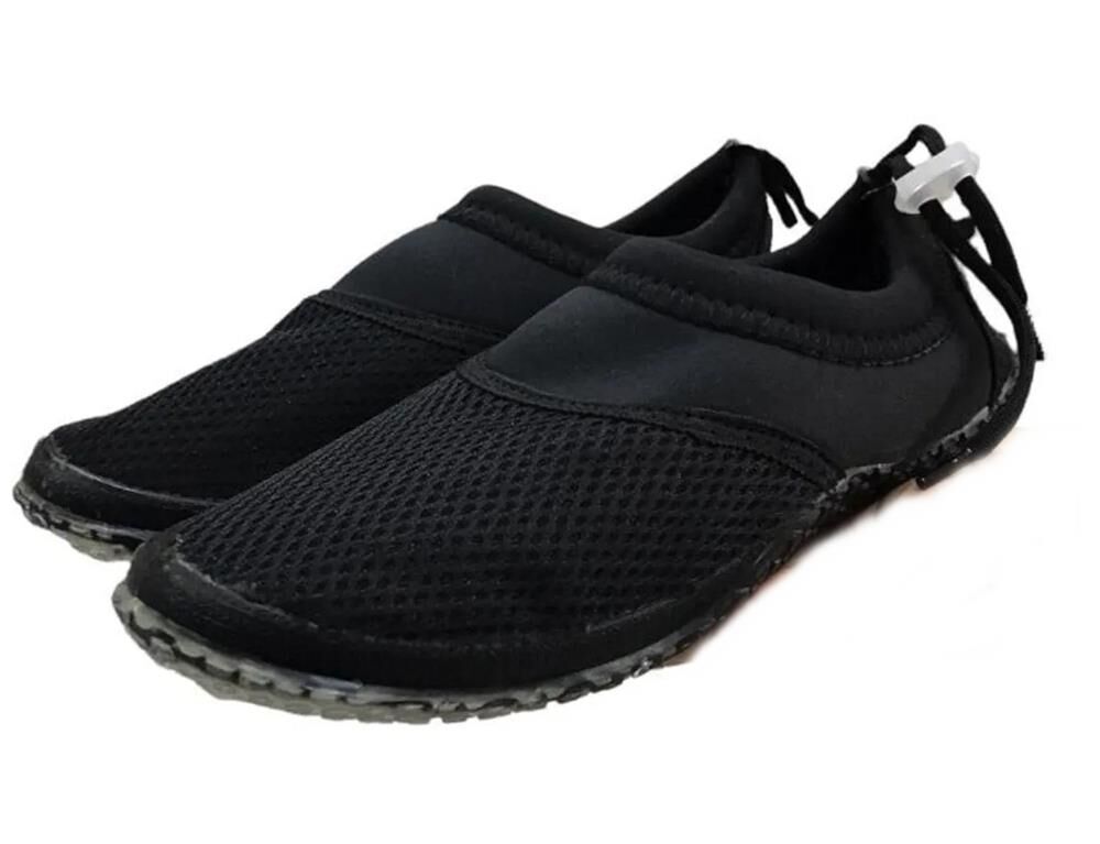 Serabien Kadın Yarım File Bez Sörf Deniz Ayakkabısı SİYAH - 40