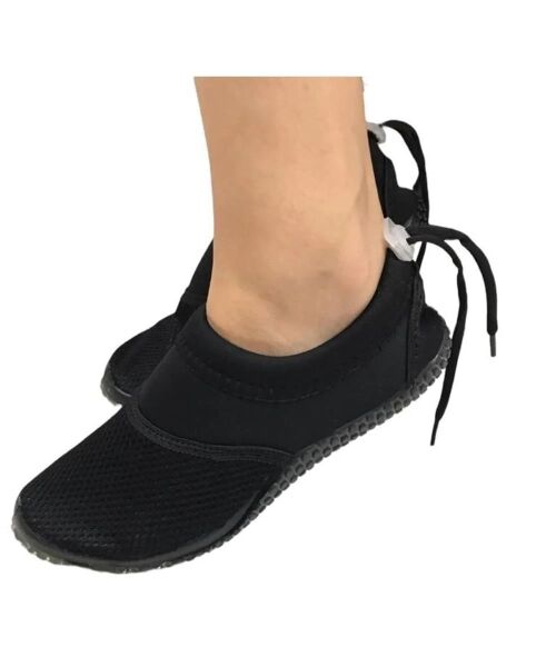 Serabien Kadın Yarım File Bez Sörf Deniz Ayakkabısı SİYAH - 40