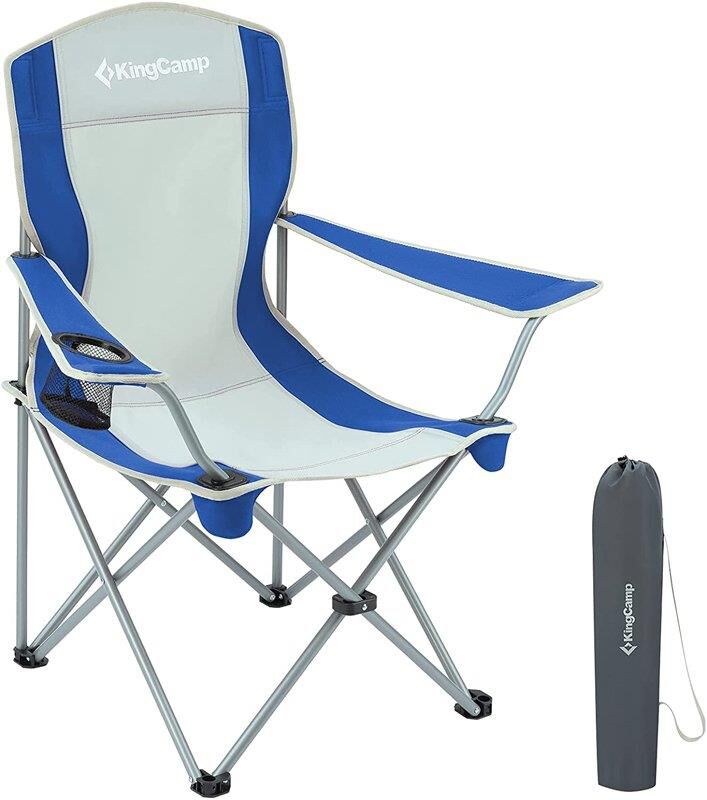 KingCamp Katlanır Sandalye MAVİ - GRİ