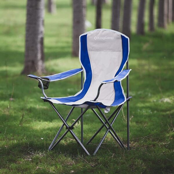KingCamp Katlanır Sandalye MAVİ - GRİ