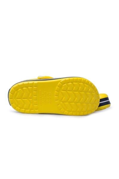 Sea & Summer Merdane Crocs Sandalet Erkek Terlik Sarı/Siyah/Beyaz - 43