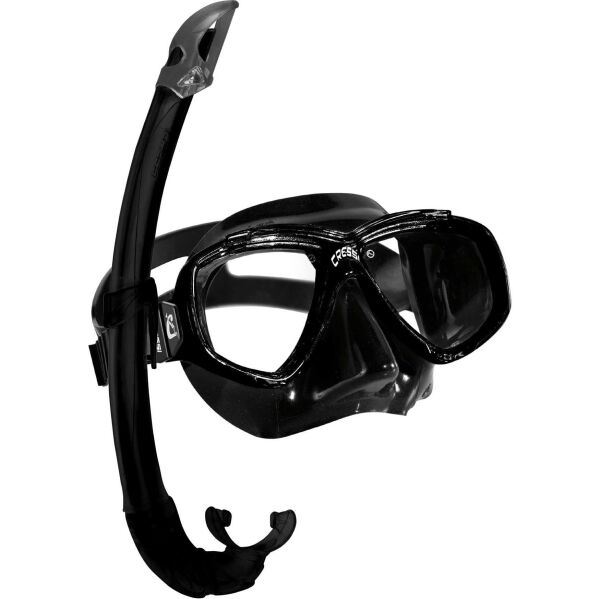 Cressi Perla Mare Maske Şnorkel Set SİYAH
