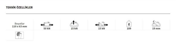 Climbing Technology D-Shape Çelik Karabina