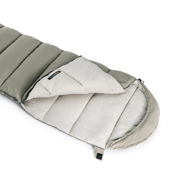 Naturehike M180 Pongee Pamuklu Uyku Tulumu -8°C GRİ - Right