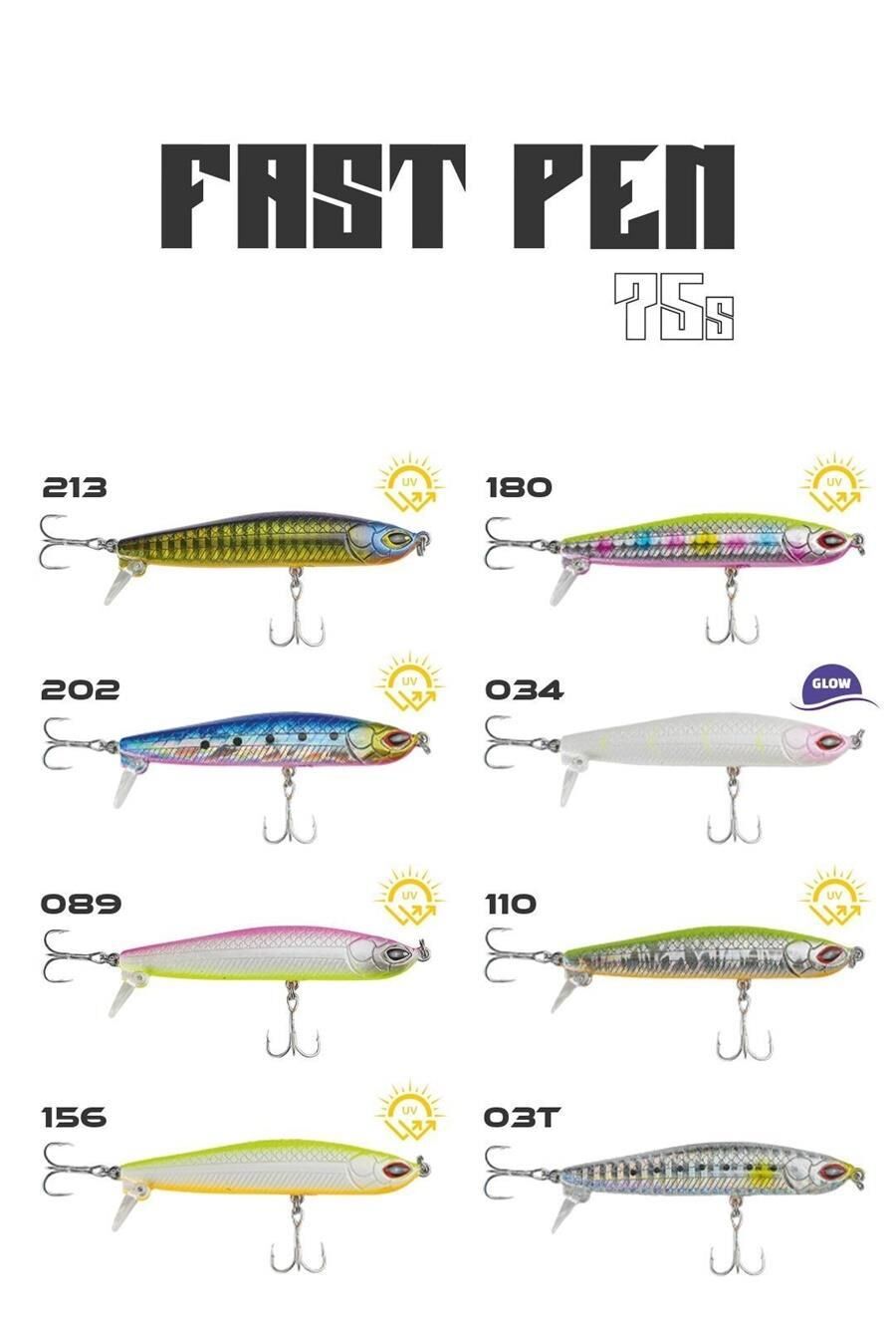 Fujin FastPen 75mm 14gr Maket Balık 202
