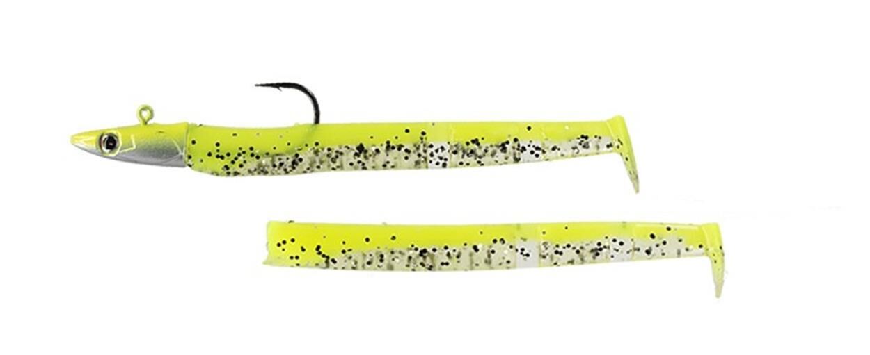 Ryuji Max Fish 100 mm 12,5 gr 2+1 Silikon Yem LEMON BACK