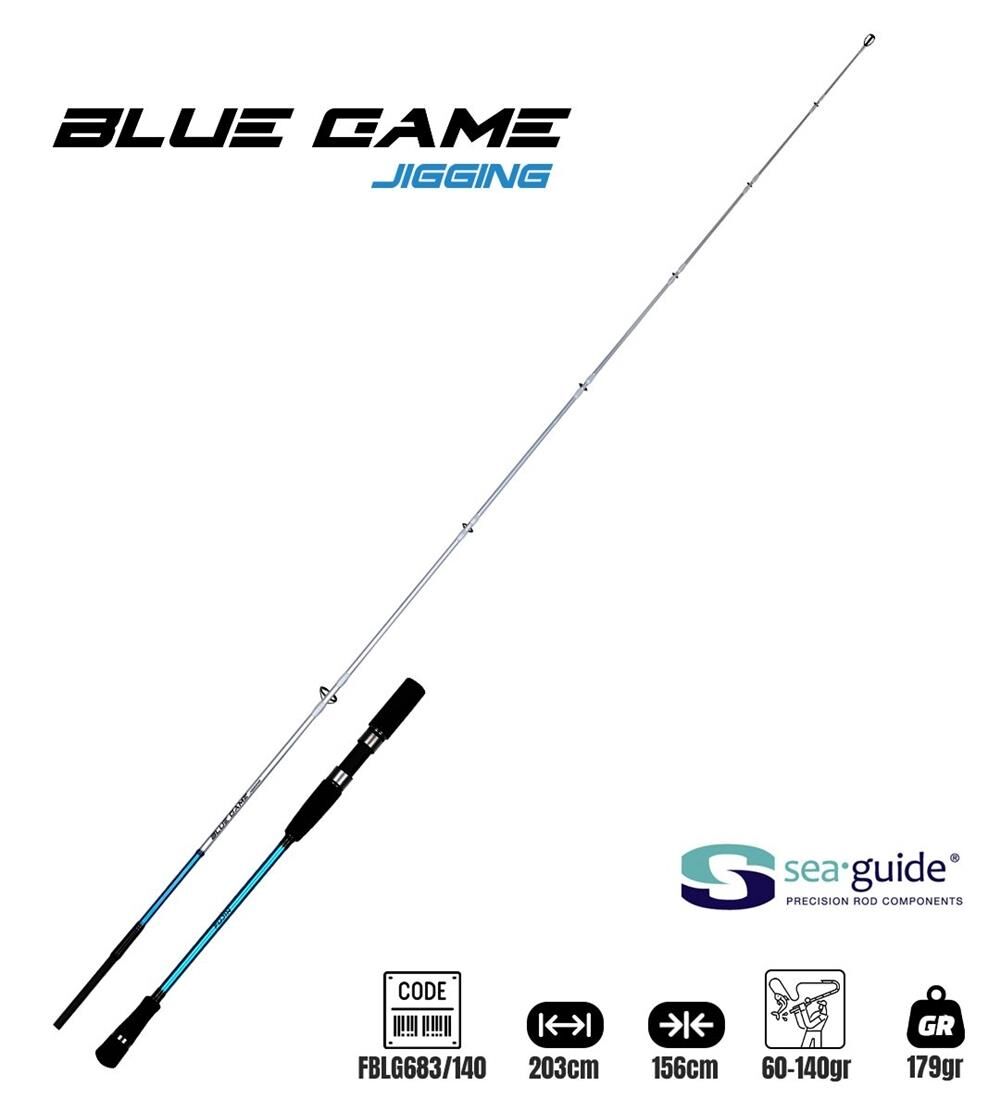 Fujin BlueGame Jigging 203cm 60-140gr Jig Kamışı