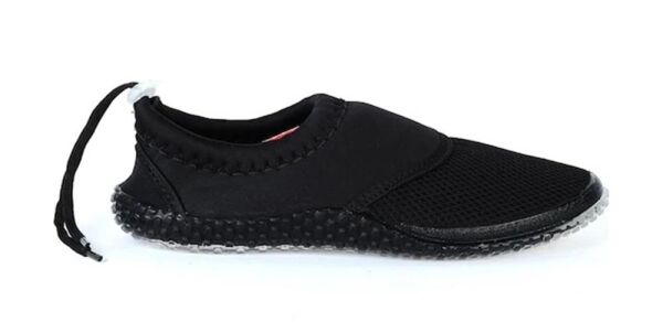 Serabien Erkek Yarım File Bez Sörf Deniz Ayakkabısı SİYAH - 45