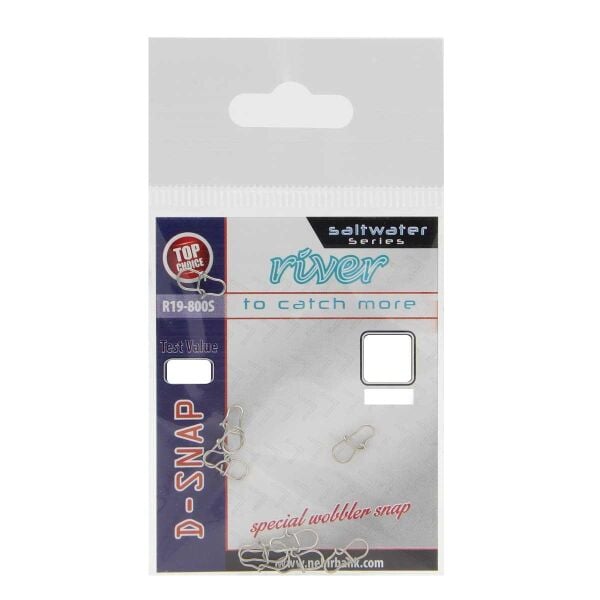 River Saltwater D-Snap Klips L