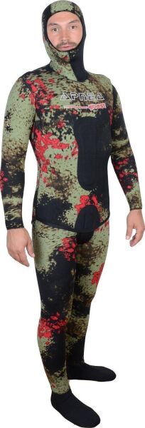 Apnea Ghost Camou Kamuflaj 5MM Dalış Elbisesi