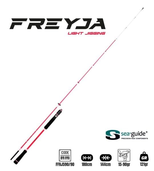 Fujin Freyja Light Jigging 180cm 15-90gr Jig Kamış