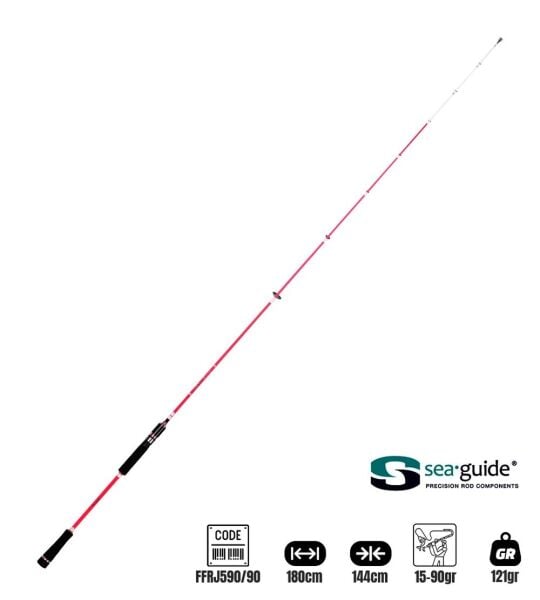 Fujin Freyja Light Jigging 180cm 15-90gr Jig Kamış