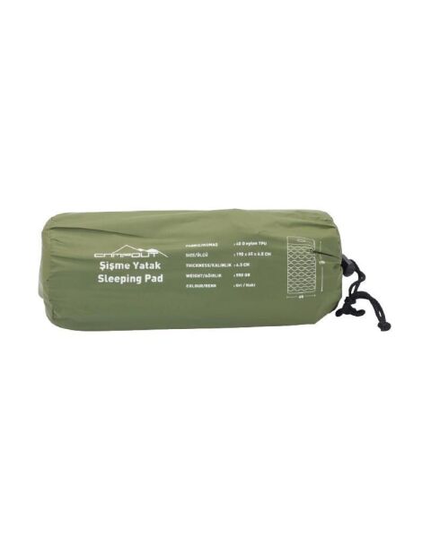 Campout Ultralight Şişme Yatak GRİ