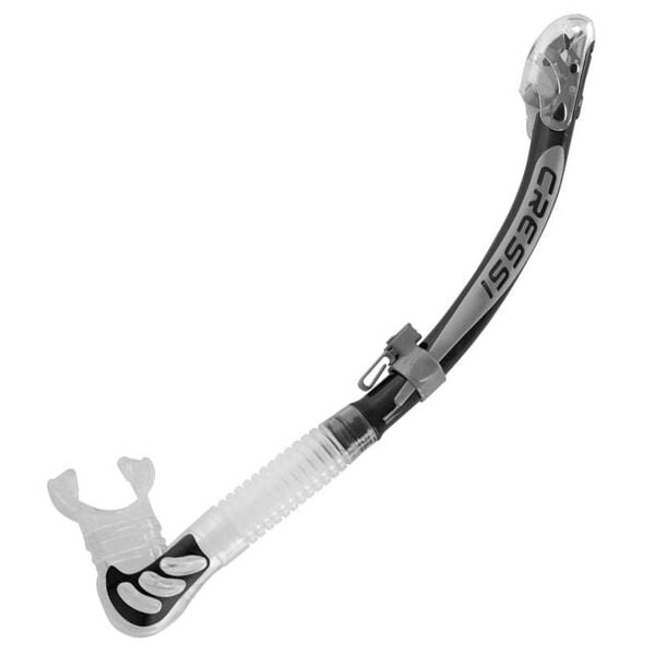 Cressi Alpha Ultra Dry Şnorkel CLEAR-BLUE-LIGHT BLUE