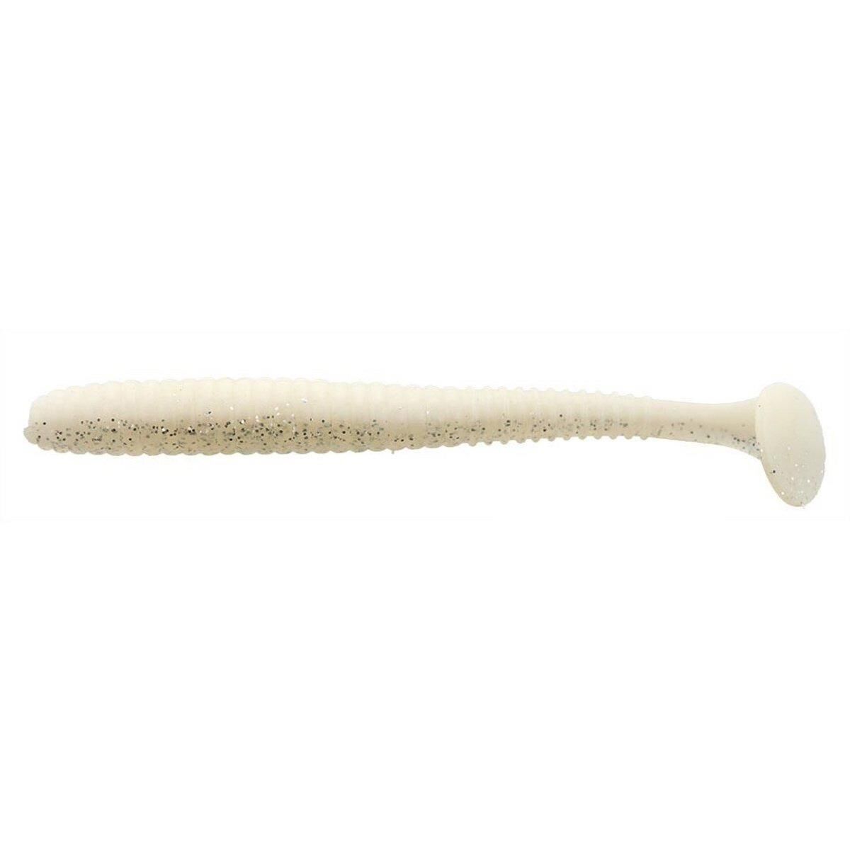 Lucky John S-Shad Tail 9.6Cm Silikon Yem White Pearl
