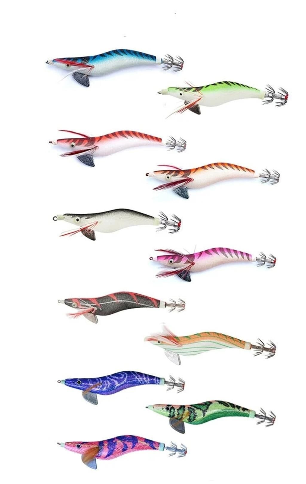 Fladen Squid Jig Keeled 10cm 3gr Kurşunlu Kalamar Zokası