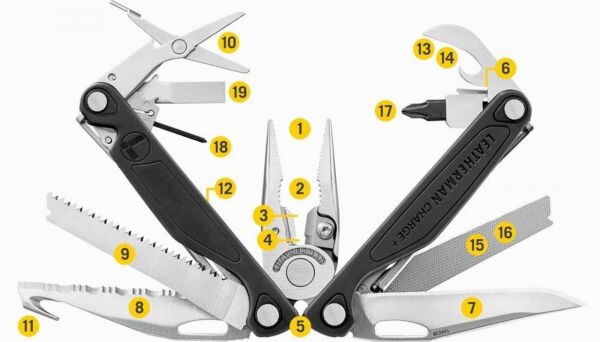 Leatherman Charge Plus G10 Orange Multi Tool