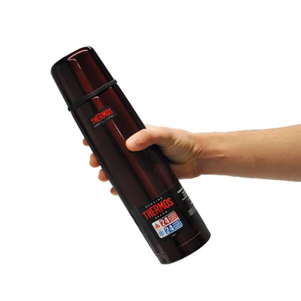 Thermos FBB-1000 Staltermos Classic Light & Compact Termos 1 Lt Midnight Red