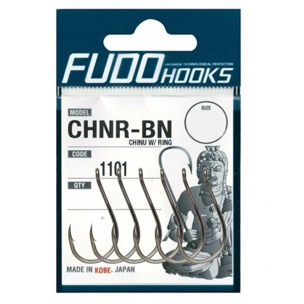 Fudo CHNR-BN Chinu W/RING Olta İğnesi Black Nickel - NO:2