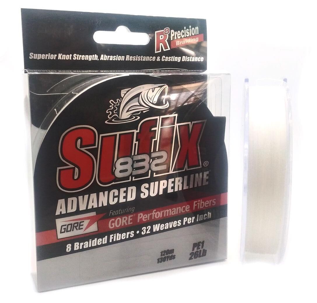 Sufix 832 Advanced Süper Line Gore Fibers Beyaz İp Olta Misinası 120Mt BEYAZ - 0,20 mm