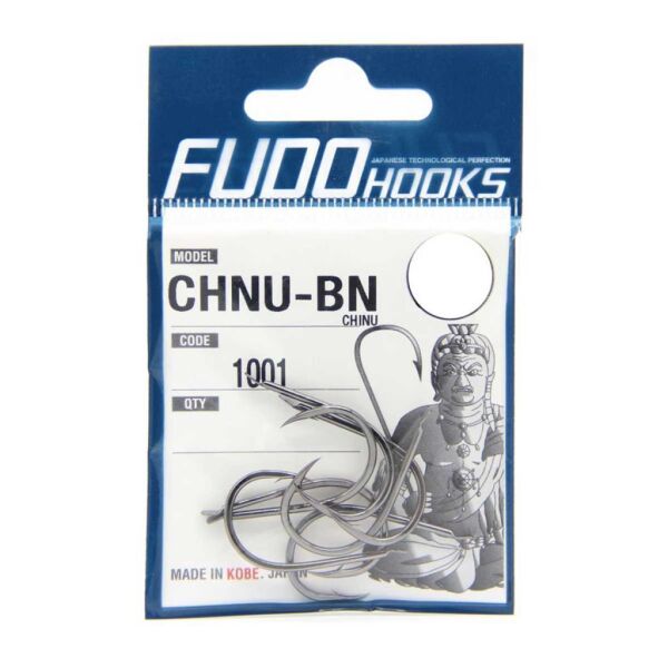 Fudo 1001 Chınu Black Nikel Olta İğnesi Black Nickel - NO:4