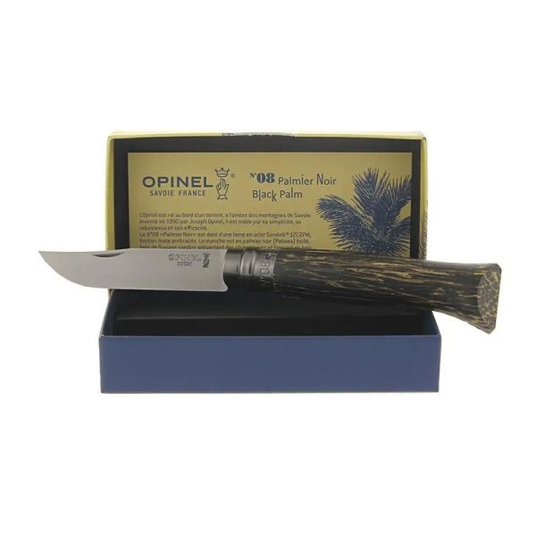 Opinel Palmier No 8 Guyana Ahşap Saplı Paslanmaz Çelik Çakı