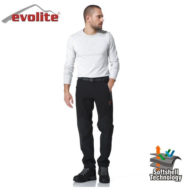 Evolite Bay Blackhole Softshell Pantolon 4XL