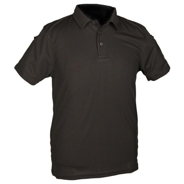 Sturm Quick Dry Polo Siyah T-Shirt