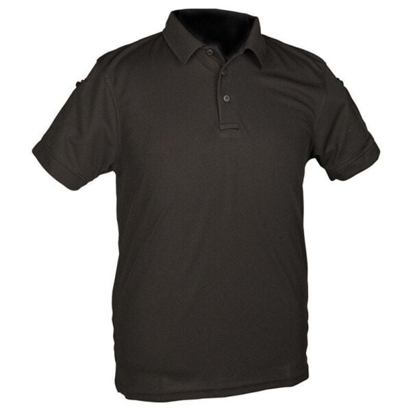 Sturm Quick Dry Polo Siyah T-Shirt