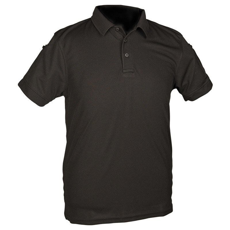 Sturm Quick Dry Polo Siyah T-Shirt