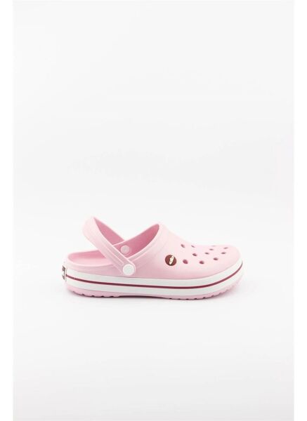 Akınalbella Garson Eva Sandalet Kadın Terlik Pudra/Beyaz/Bordo - 36