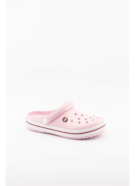 Akınalbella Garson Eva Sandalet Kadın Terlik Pudra/Beyaz/Bordo - 36