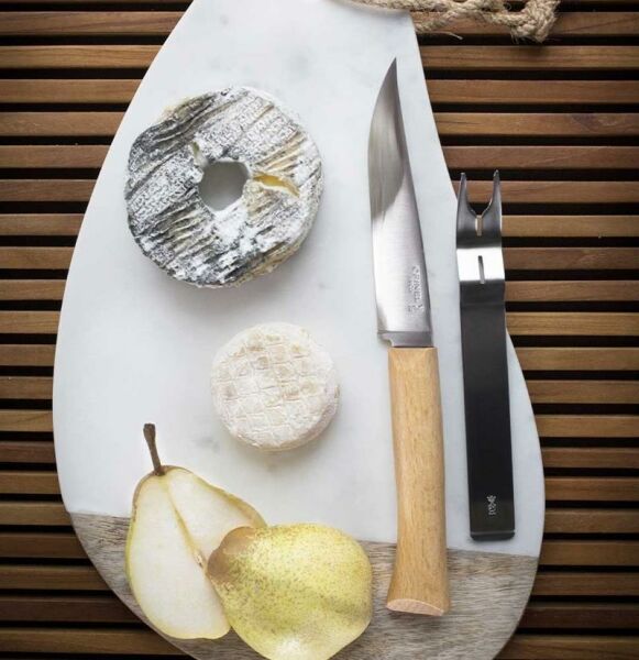Opinel Peynir Bıçağı ve Çatal Seti