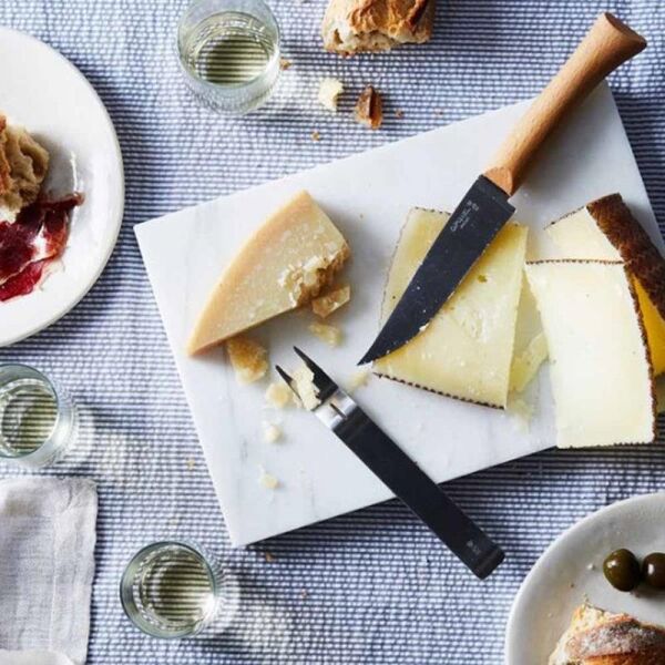 Opinel Peynir Bıçağı ve Çatal Seti