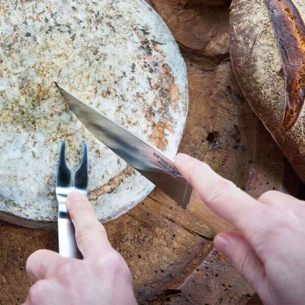 Opinel Peynir Bıçağı ve Çatal Seti